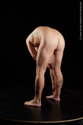 Nude Man White Average Short Brown Standard Photoshoot Realistic